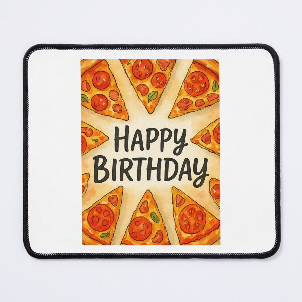 Item preview, Pizza birthday food cute weird prank pun kawaii gift christmas happy designed and sold by CheeseBlueprint.