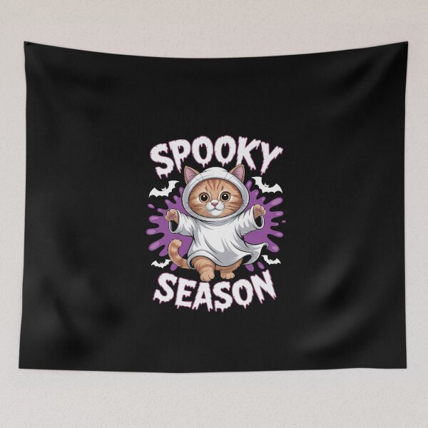 Item preview, Cute Cat Halloween Spooky designed and sold by DeadlockCrew.