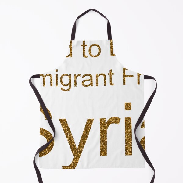 Item preview, PROUD TO BE AN IMMIGRANT FROM SYRIA SEQUIN designed and sold by TheIconSmith.
