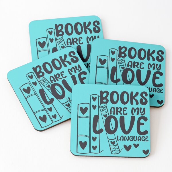 Item preview, Books Are My Love Language — Cute Reader Design designed and sold by AvviareArt.