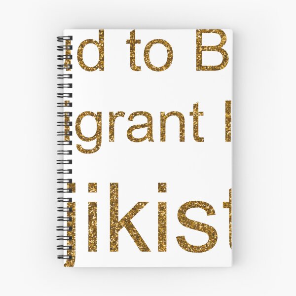 Item preview, PROUD TO BE AN IMMIGRANT FROM TAJIKISTAN SEQUIN designed and sold by TheIconSmith.