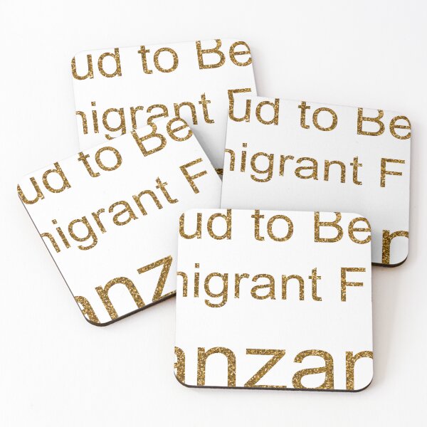 Item preview, PROUD TO BE AN IMMIGRANT FROM TANZANIA SEQUIN designed and sold by TheIconSmith.