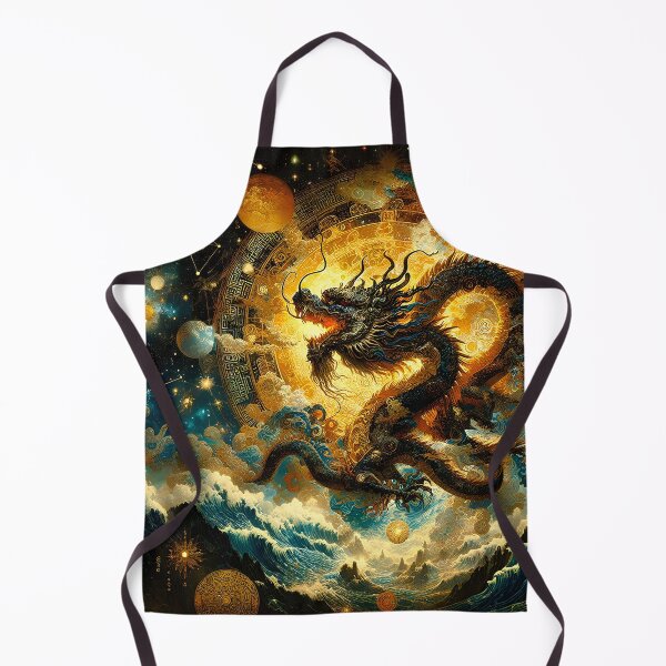 Item preview, The Cosmic Dragon | Celestial Fantasy Artwork designed and sold by Stoneflower-Art.