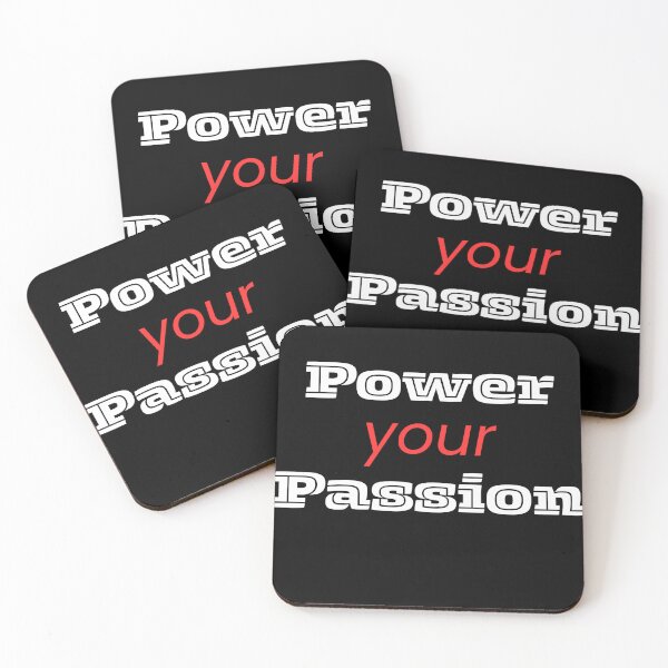 Item preview, Power Your Pashion White designed and sold by Knot & Claw.