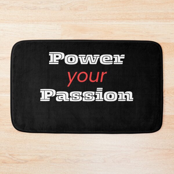 Item preview, Power Your Pashion White designed and sold by Knot & Claw.