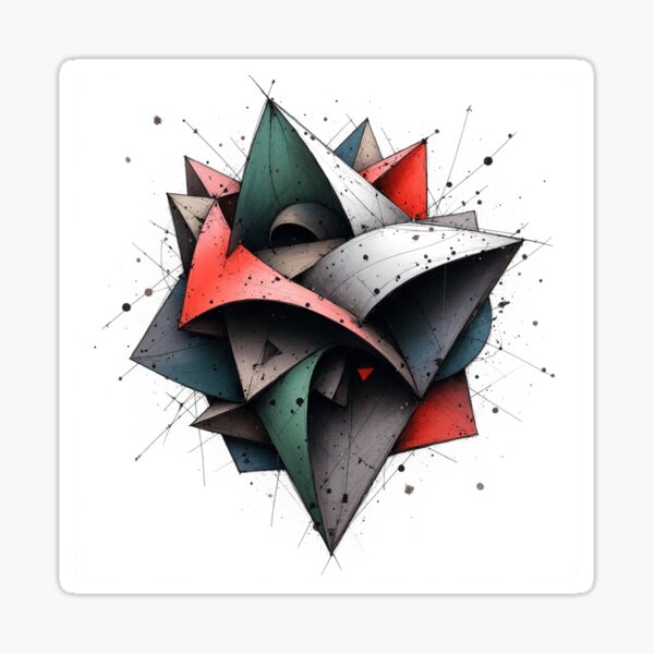 Item preview, Fractured Vision No. 1 designed and sold by MADandSANE-MArt.