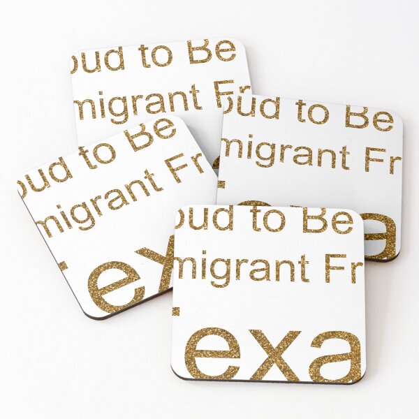 Item preview, PROUD TO BE AN IMMIGRANT FROM TEXAS SEQUIN designed and sold by TheIconSmith.