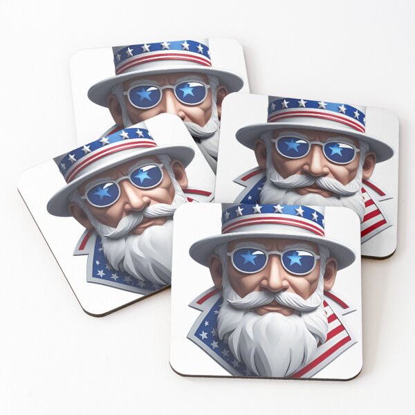 Item preview, American old man symbol flag USA power designed and sold by Periush.