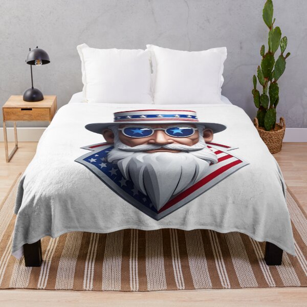 Item preview, American old man symbol flag USA power designed and sold by Periush.