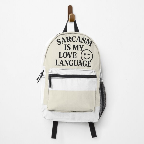 Item preview, **Sarcasm Is My Love Language – Funny Adult Humor Typography Design** designed and sold by IZZATH.