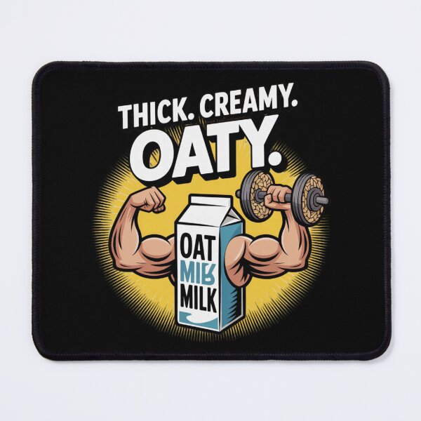 Item preview, Oat milk - support for bodybuilding enthusiasts designed and sold by DamioPolArt.