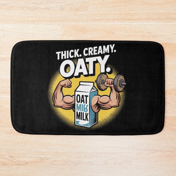 Item preview, Oat milk - support for bodybuilding enthusiasts designed and sold by DamioPolArt.