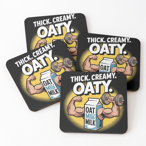 Item preview, Oat milk - support for bodybuilding enthusiasts designed and sold by DamioPolArt.