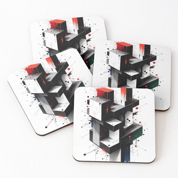 Item preview, Fractured Vision No.4 designed and sold by MADandSANE-MArt.
