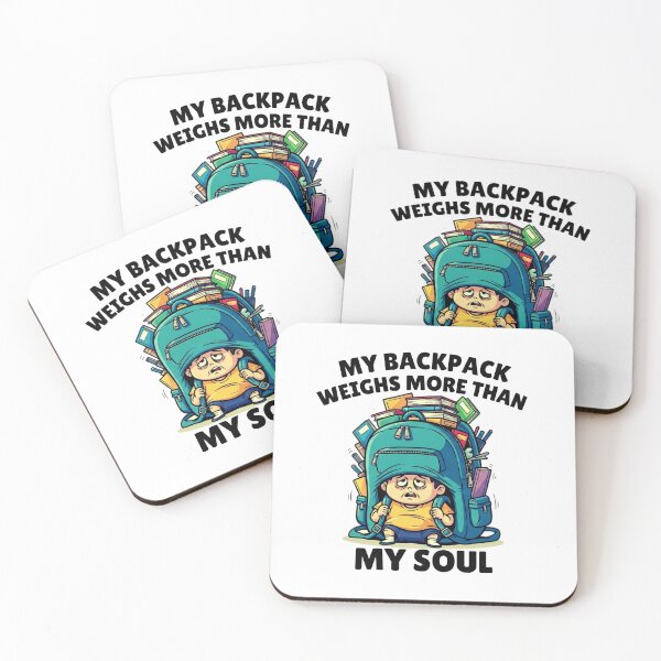 Item preview,  My Backpack Weighs More Than My Soul designed and sold by MotivaChic.