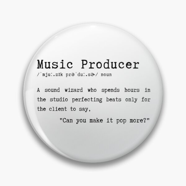 Item preview, Sound Wizard – Funny Music Producer Quote designed and sold by HasHs.
