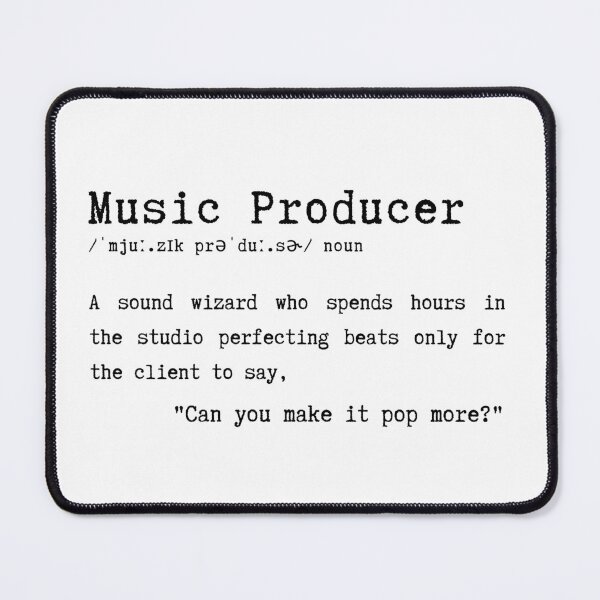 Item preview, Sound Wizard – Funny Music Producer Quote designed and sold by HasHs.