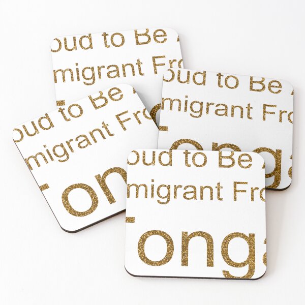 Item preview, PROUD TO BE AN IMMIGRANT FROM TONGA SEQUIN designed and sold by TheIconSmith.