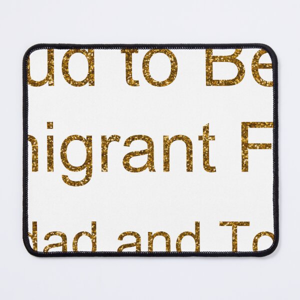 Item preview, PROUD TO BE AN IMMIGRANT FROM TRINIDAD AND TOBAGO SEQUIN designed and sold by TheIconSmith.