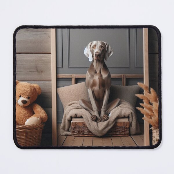 Item preview, Weimaraner Wall Art - Design Nr. 236 designed and sold by WeimTrails.