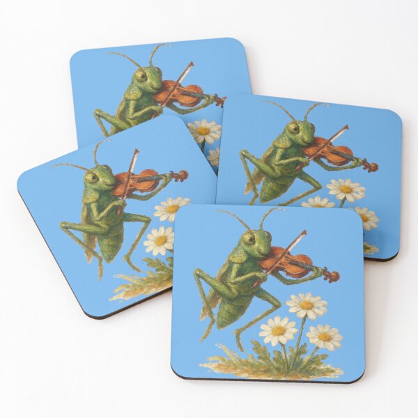 Item preview, The Little Grasshopper Fiddler's Serenade designed and sold by IraBum.