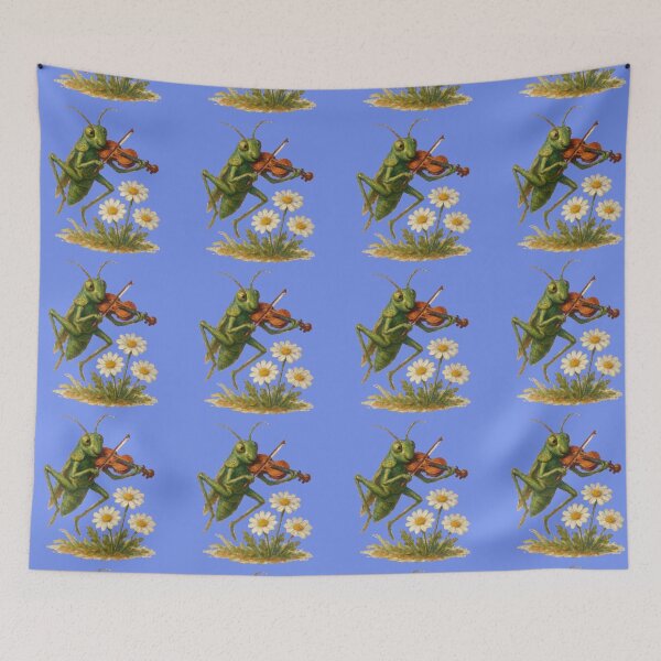 Item preview, The Little Grasshopper Fiddler's Serenade designed and sold by IraBum.