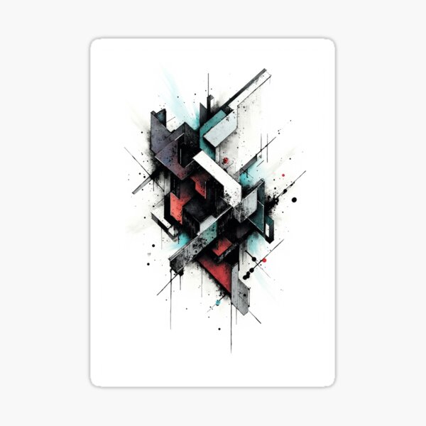 Item preview, Fractured Vision No.7 designed and sold by MADandSANE-MArt.