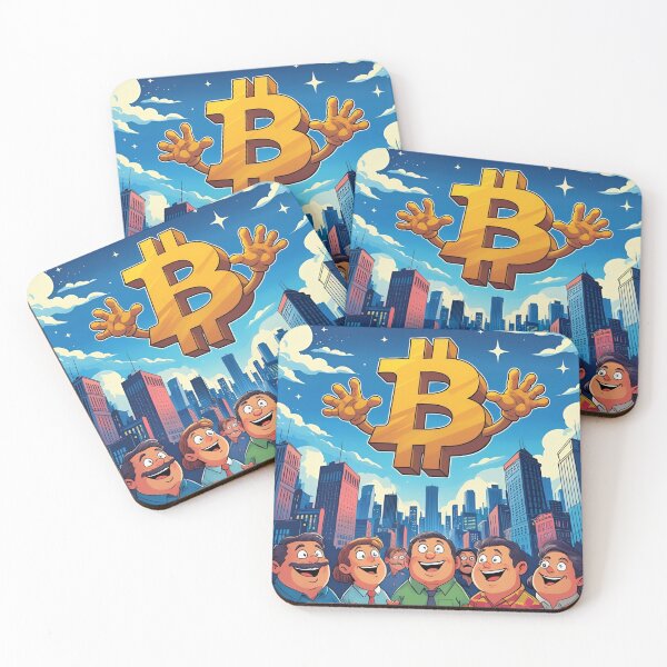 Item preview, Bitcoin Crypto God Rises designed and sold by NuzhnyAF.