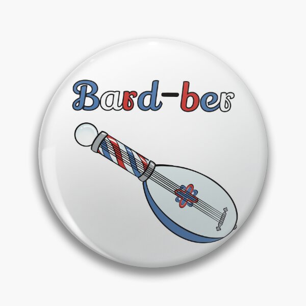 Item preview, Bard-Ber, Bardic Inspiration Pun designed and sold by Druid Soup.