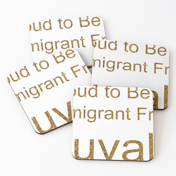 Item preview, PROUD TO BE AN IMMIGRANT FROM TUVALU SEQUIN designed and sold by TheIconSmith.