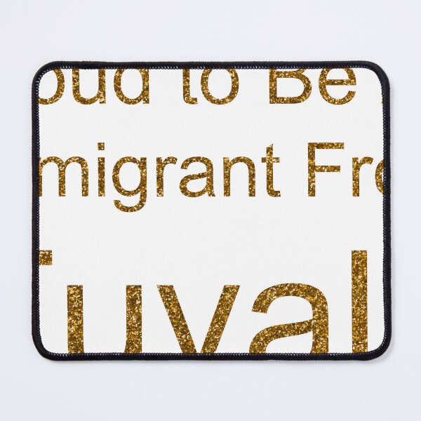 Item preview, PROUD TO BE AN IMMIGRANT FROM TUVALU SEQUIN designed and sold by TheIconSmith.