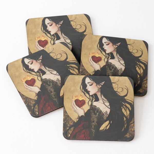 Item preview, “Heart of the Moonlit Enchantress” designed and sold by Yunari..