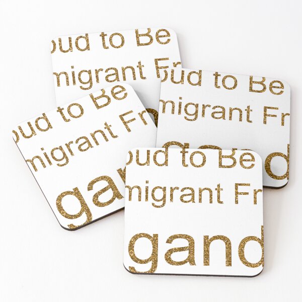 Item preview, PROUD TO BE AN IMMIGRANT FROM UGANDA SEQUIN designed and sold by TheIconSmith.