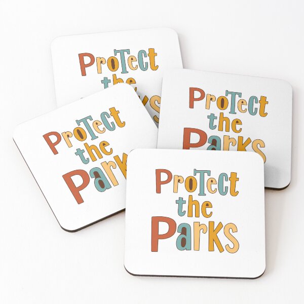 Item preview, Protect the parks - save our national park alt us service Colorful motivational saying  designed and sold by SkeletonsDanger.