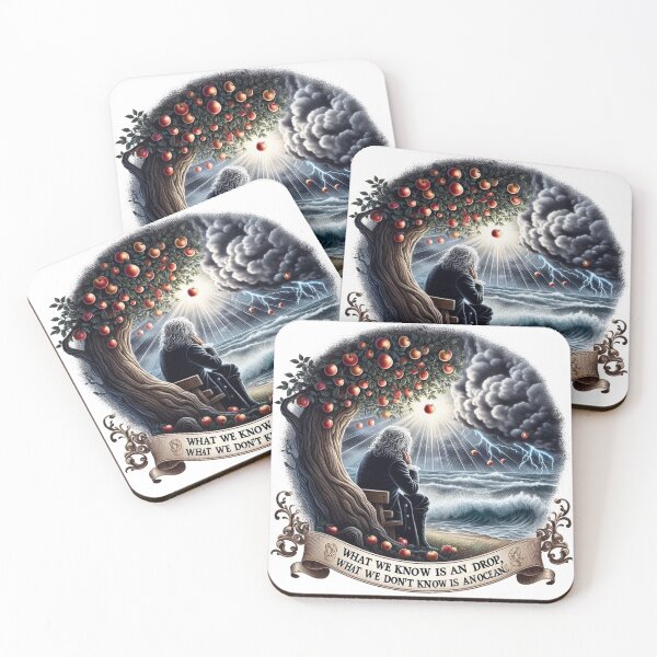 Item preview, Isaac Newton What we know is a drop what we don't know is an ocean designed and sold by yunamaliskova.