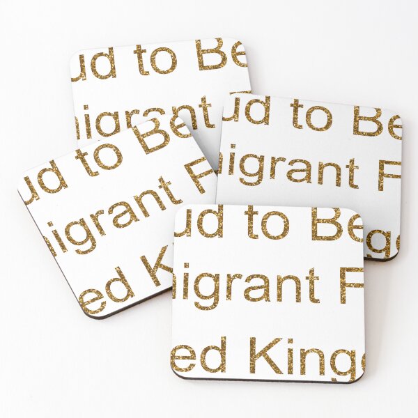 Item preview, PROUD TO BE AN IMMIGRANT FROM UNITED KINGDOM SEQUIN designed and sold by TheIconSmith.