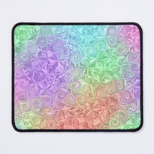Item preview, Metallic Rainbow Swirl Pattern - Trippy Iridescent Abstract Design designed and sold by MysticMagpie.