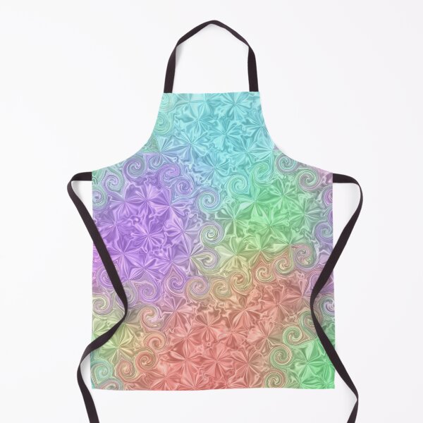 Item preview, Metallic Rainbow Swirl Pattern - Trippy Iridescent Abstract Design designed and sold by MysticMagpie.