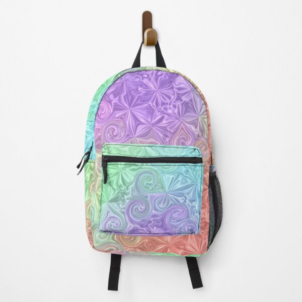 Item preview, Metallic Rainbow Swirl Pattern - Trippy Iridescent Abstract Design designed and sold by MysticMagpie.