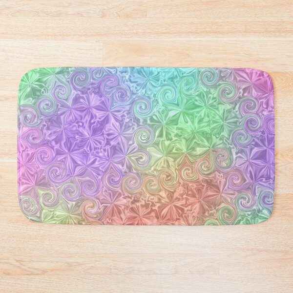 Item preview, Metallic Rainbow Swirl Pattern - Trippy Iridescent Abstract Design  designed and sold by MysticMagpie.