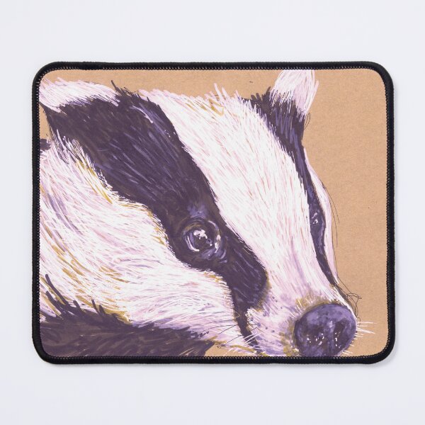 Item preview, Realistic Original Drawing of European Badger—Meles meles designed and sold by Sheila Singhal.