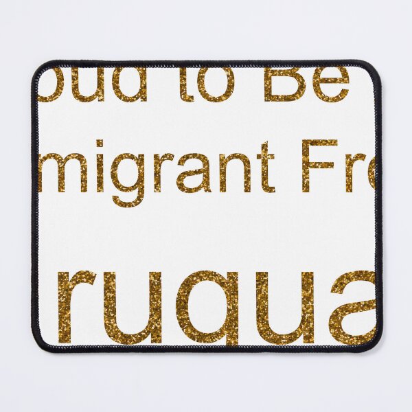 Item preview, PROUD TO BE AN IMMIGRANT FROM URUGUAY SEQUIN designed and sold by TheIconSmith.