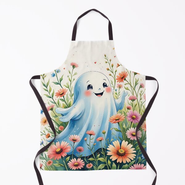 Item preview, A PRETTY GHOST AMONG THE FLOWERS designed and sold by infinitearte.
