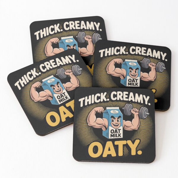 Item preview, Cute Oat milk - support for bodybuilding enthusiasts designed and sold by DamioPolArt.