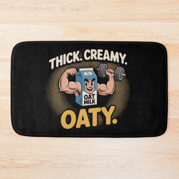 Item preview, Cute Oat milk - support for bodybuilding enthusiasts designed and sold by DamioPolArt.