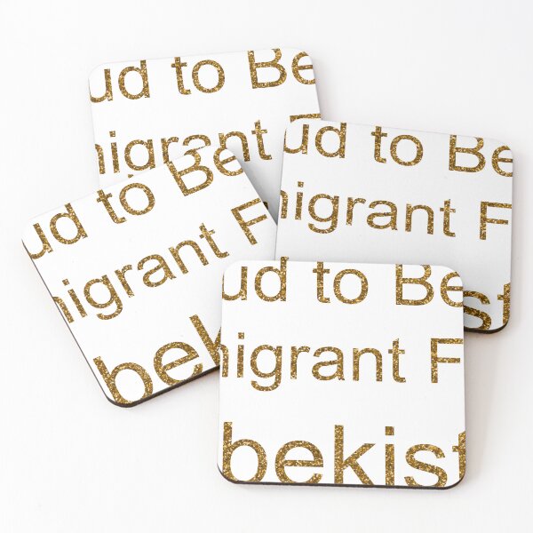 Item preview, PROUD TO BE AN IMMIGRANT FROM UZBEKISTAN SEQUIN designed and sold by TheIconSmith.