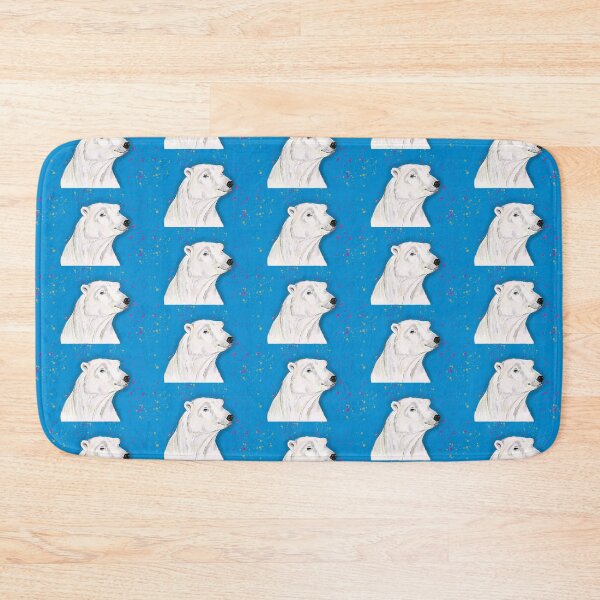 Item preview, Colourful iPad Drawing of Polar Bear designed and sold by Sheila Singhal.