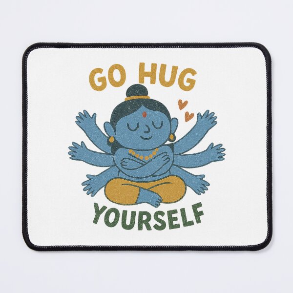Item preview, Go hug yourself - blue Shiva edition designed and sold by lliiaa1111.