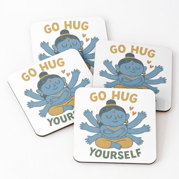 Item preview, Go hug yourself - blue Shiva edition designed and sold by lliiaa1111.