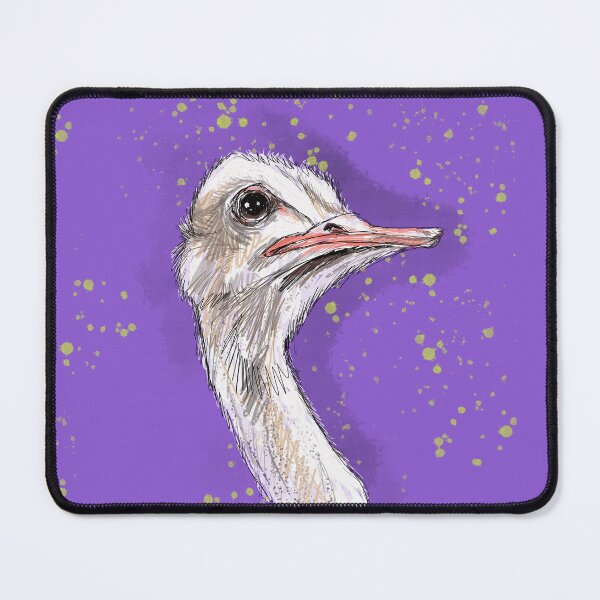 Item preview, Colourful iPad Drawing of Ostrich designed and sold by Sheila Singhal.